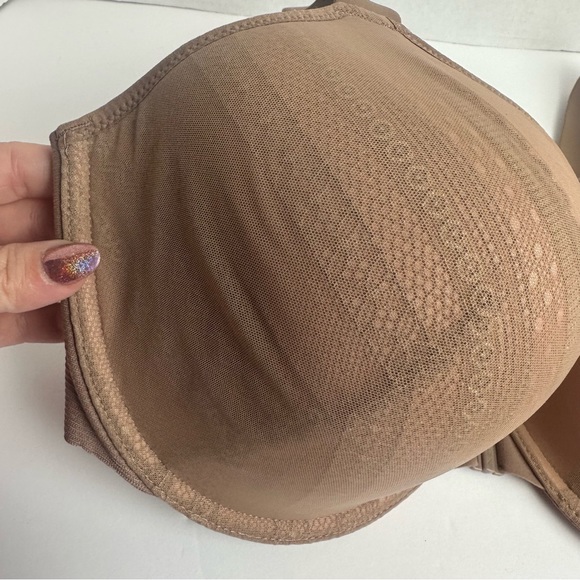 Spanx NWT Bra-llelujah! Illusion Lace Full Coverage Bra in Vintage Rose Size 40D - Picture 5 of 15